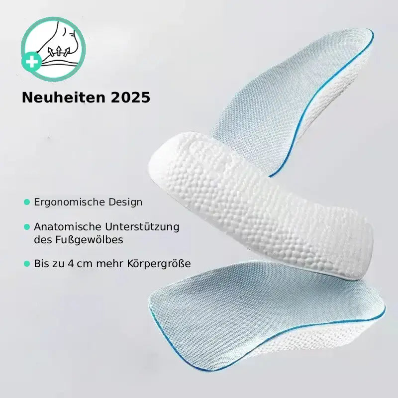 Einlegesohlen mit Erhöhung