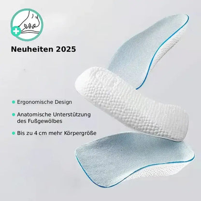 Einlegesohlen mit Erhöhung